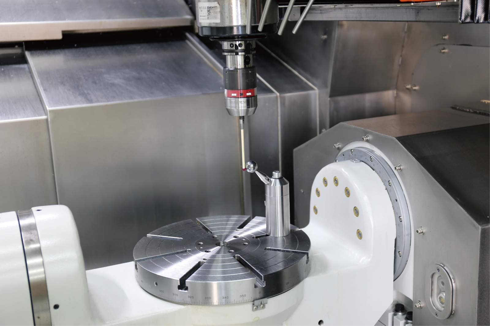 BF-630A5 - workpiece online measure rotary auto calibration